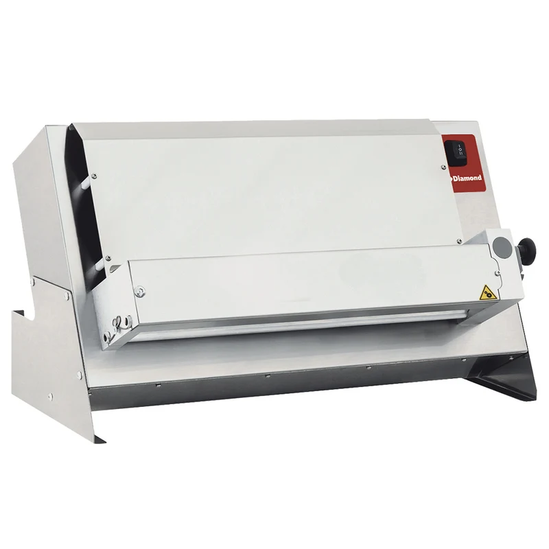 Professionelle Teigausrollmaschine Edelstahl , 420 mm , Einwalzen-System, L42/XS