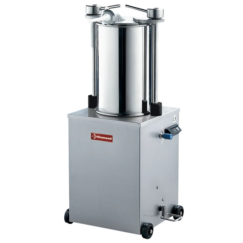 Wurstfüllmaschine 35L, hydraulisch & fahrbar , Edelstahl , Vertikal, BSH-35C