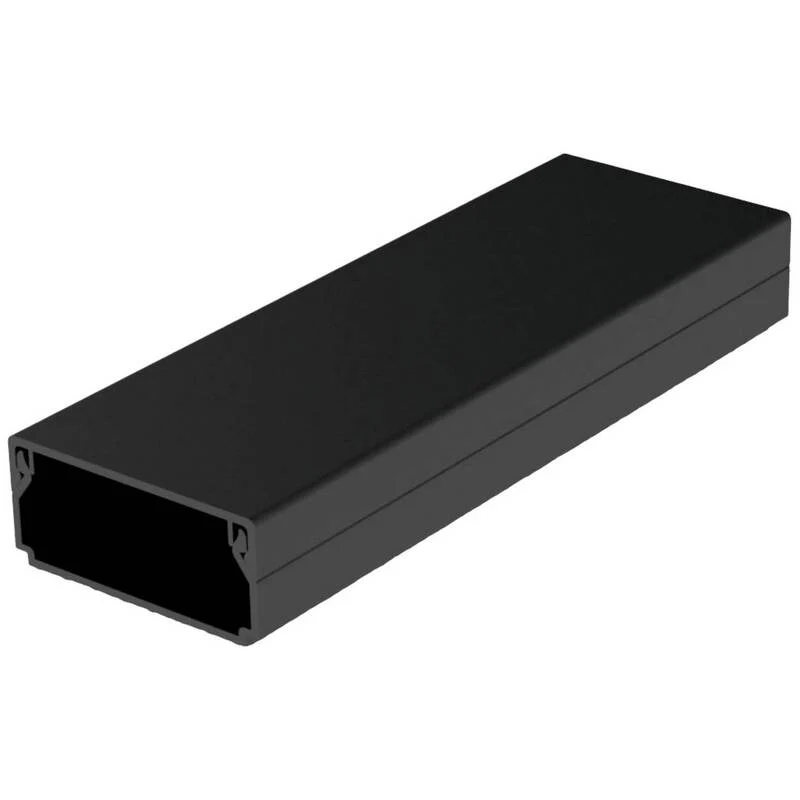 16x B-Ware KOPOS Kabelkanal Elektroinstallationskanal Kabelkanal 2000 x 40 x 20 mm Schwarz
