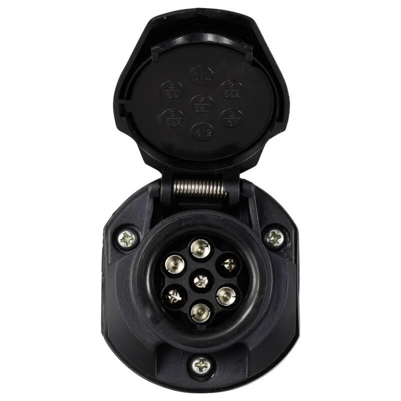 B-Ware Voltcraft Spannungsreduzierer Adapter 7polig 24V auf 12V für Anhängerbetrieb