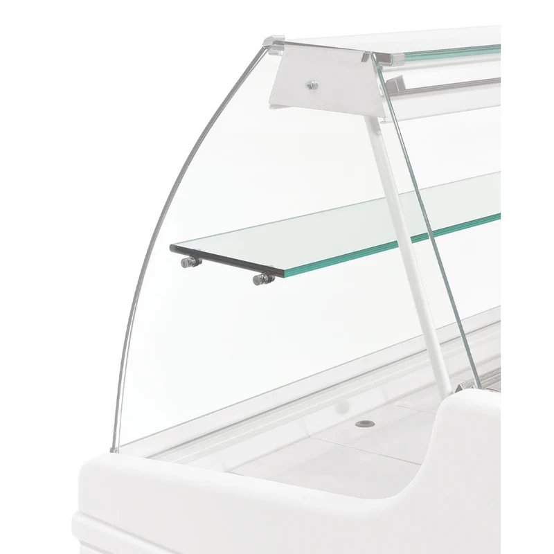 Glas-Einlegeboden 3000 mm für Theken & Vitrinen, IN30