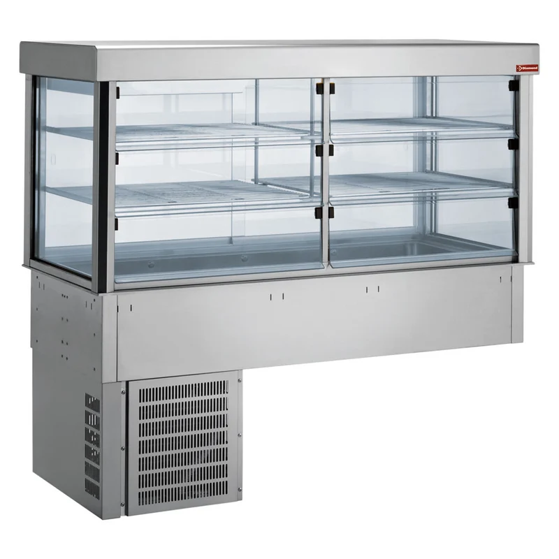SB-Kühlvitrine mit Kühlwanne für 4x GN 1/1, IN/RPTV15-R2
