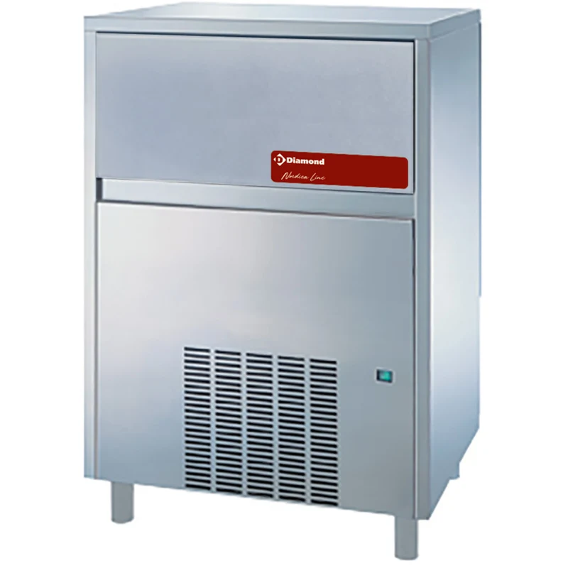 Eiswürfelmaschine 105 kg/24h – Wassergekühlt für Flacheiswürfel, ICEV250W