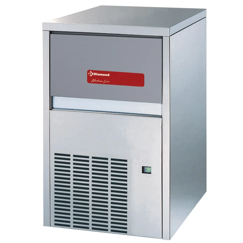 Kompakter Granulat-Eisbereiter , 67 kg/24h , 10 kg Vorratsbehälter, ICE70AS-R2