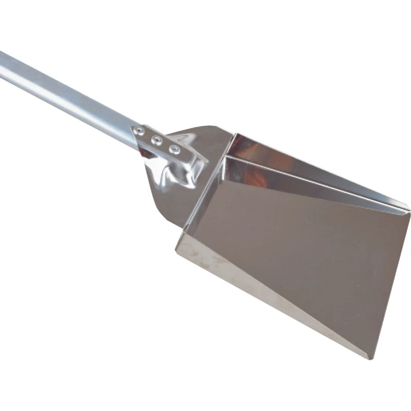 Profi Ascheschaufel für die Ofenreinigung , 160 cm , Verzinkter Stahl, ACH-PL/L