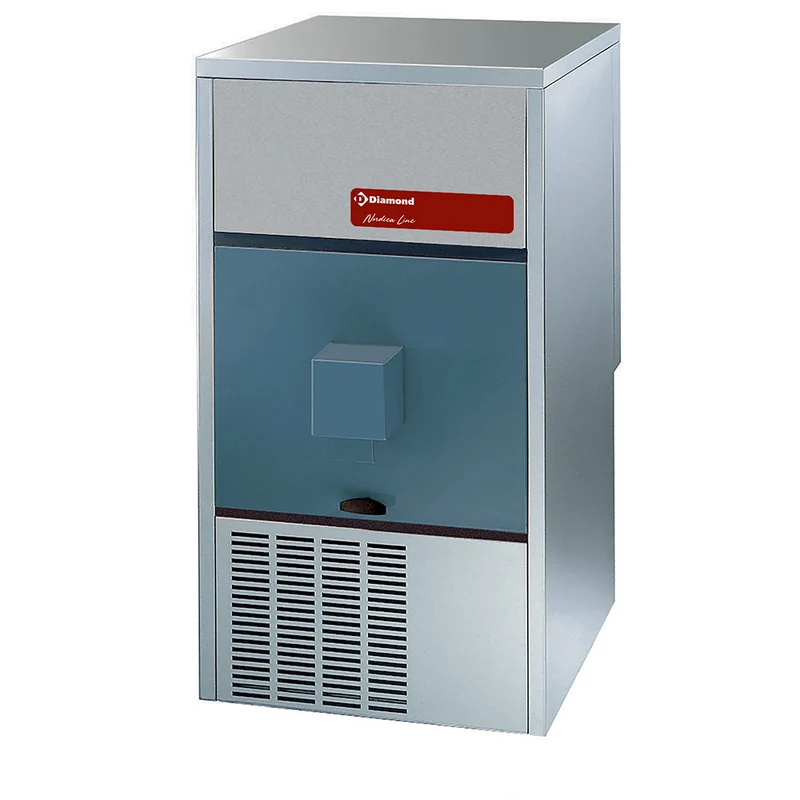 Eiswürfelbereiter mit Dispenser für Volleiswürfel , 45 kg/24h , 20 kg Vorrat, ICE42DISPA-R2