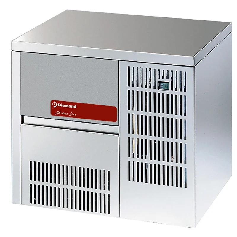 Einbau-Eiswürfelbereiter für Volleiswürfel , 19 kg/24h , 4 kg Vorrat, ICE19INCAS-R2