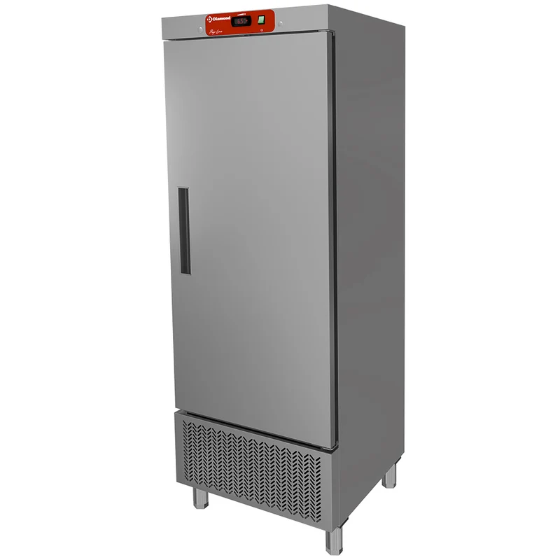 Gastro-Kühlschrank 550 L mit Umluftkühlung , Edelstahl, HD706/R2