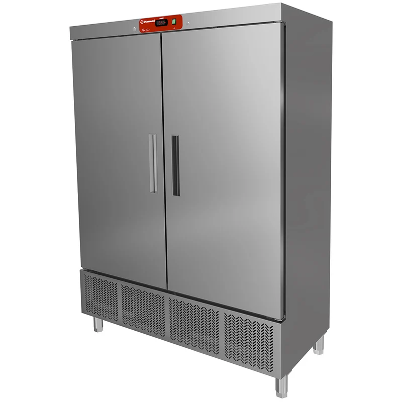 Gastro Tiefkühlschrank 2-türig , 1100 Liter , Umluft, HE1412/R2