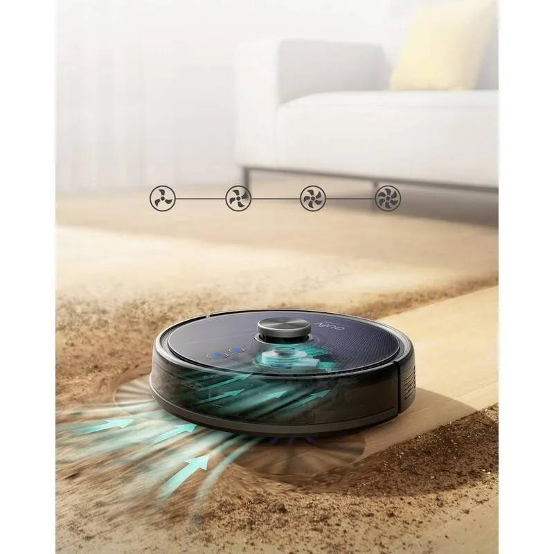 D-Ware eufy L35+ Saugroboter Wischroboter Staubsauger Wischer Schwarz DEFEKTWARE