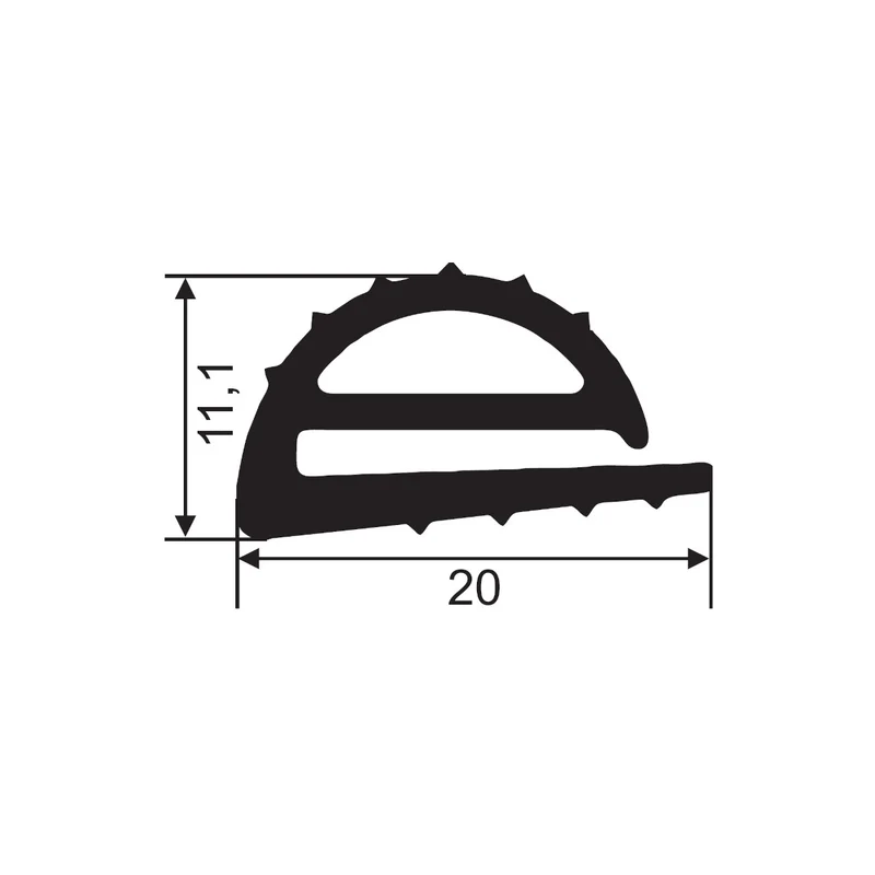 Gummidichtung FD59 / JCR-003