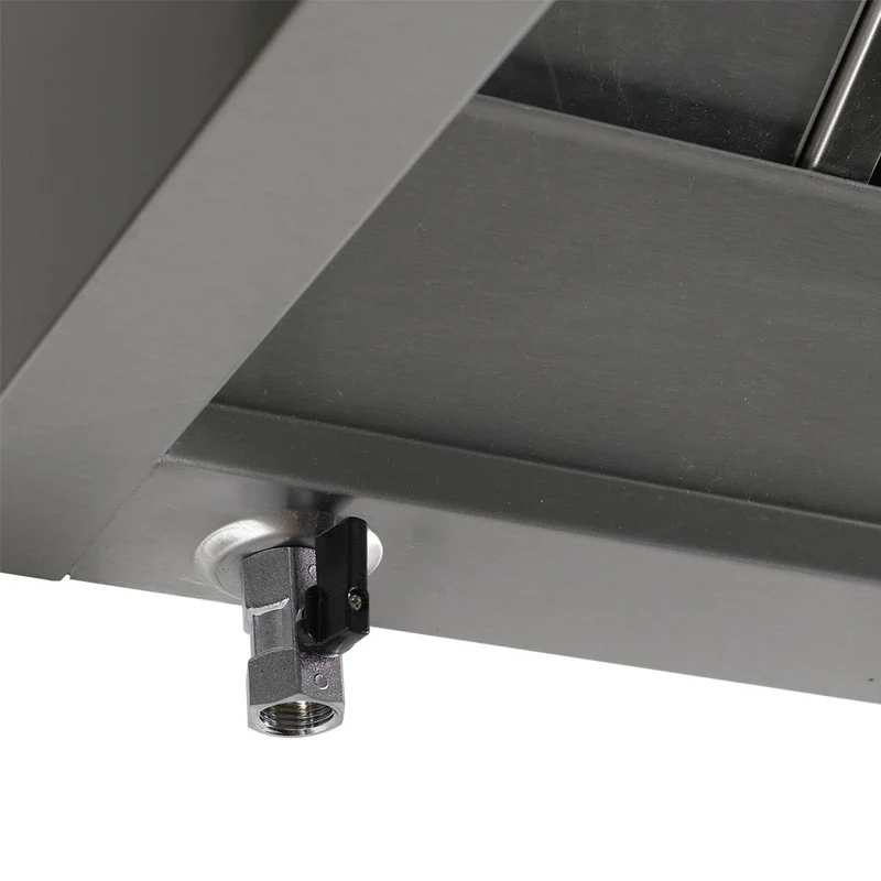 Induktions-Kompensationshaube aus Edelstahl , 1600x1300 mm, AUP1613