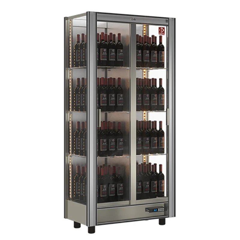 Weinkühlschrank 530L für bis zu 128 Flaschen, GVV-3-R2