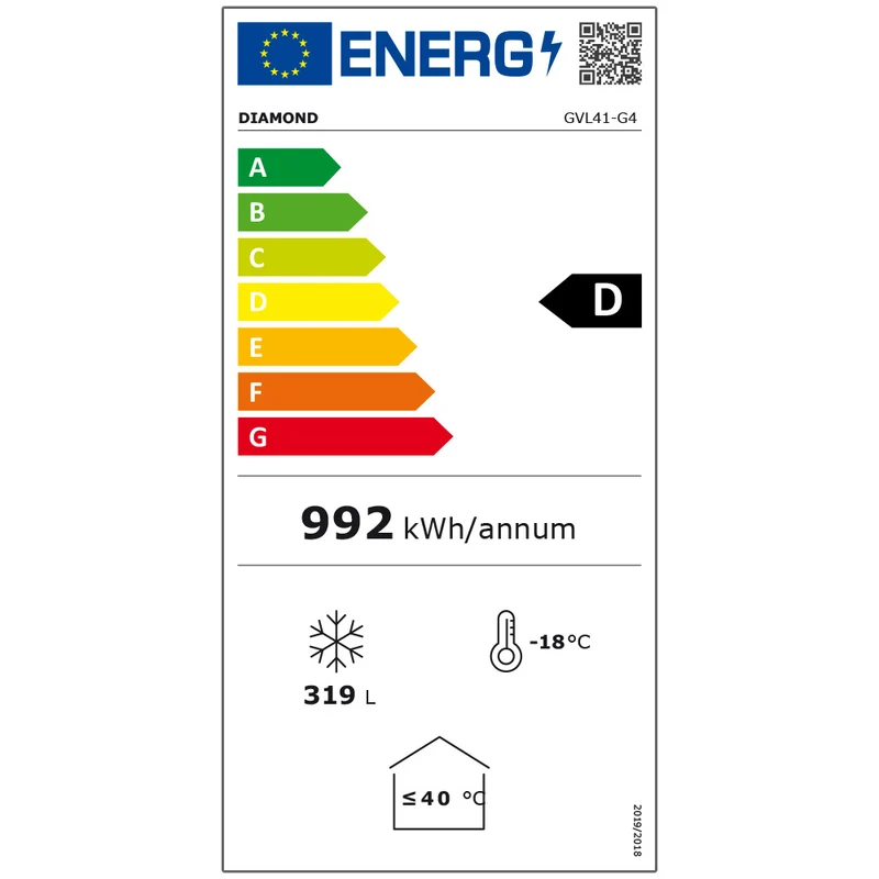Profi-Tiefkühltruhe 410L , Glasschiebedeckel , Fahrbar, GVL41-G4