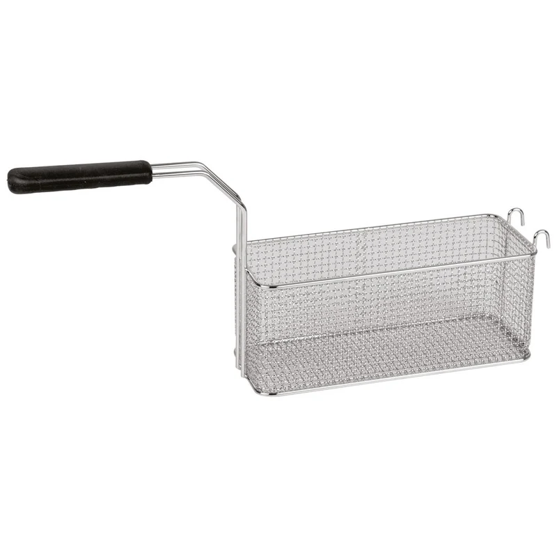 Fritteusenkorb 1/2 aus Edelstahl , für 21-Liter Fritteusenbecken, A9/PE21-1/2-N