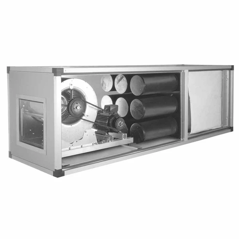 Schallgedämmte Abluftbox für Gastronomie , 2.600 m³/h, GF30-2V-230/3-
