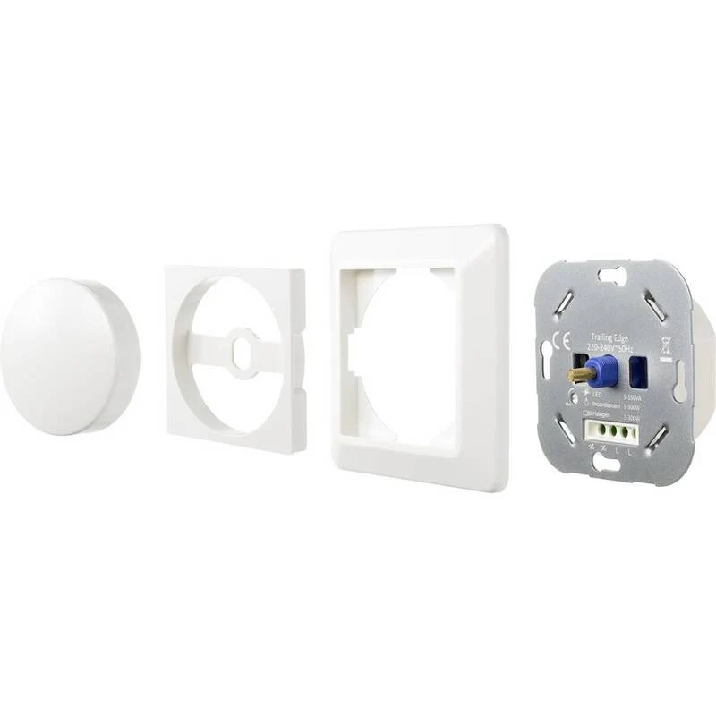 4x B-Ware Sygonix SY-4697894 Drehdimmer Lichtdimmer Dimmschalter Drehdimmschalter 4 STÜCK