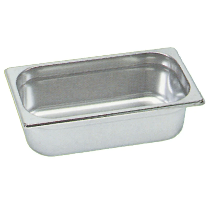 GN-Behälter 1/3 aus Edelstahl , 40 mm tief , 1,5 Liter, 1/3-40