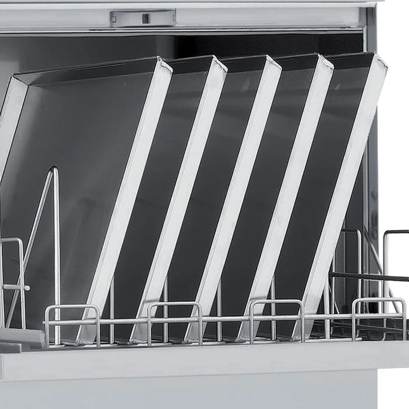 Profi Gerätespülmaschine , für Körbe 600x400 mm , Hohe Einschuböffnung, 03D/6H
