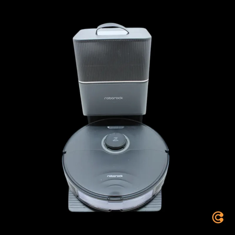 D-Ware Roborock S8+ black Saug-und Wischroboter Schwarz kompatibel mit Alexa DEFEKTWARE