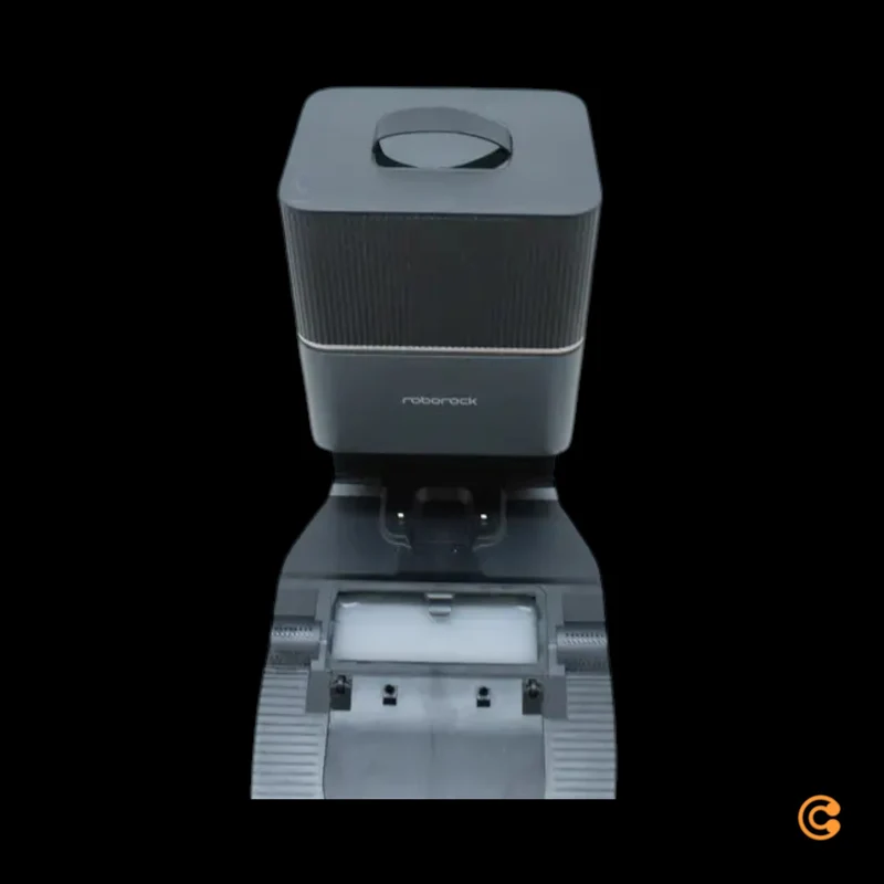 D-Ware Roborock S8+ black Saug-und Wischroboter Schwarz kompatibel mit Alexa DEFEKTWARE