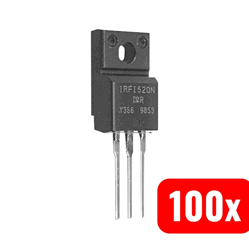 100x B-Ware Infineon MOSFET Transistor N-Kanal IRFI530NPBF TO-220-FULLPAK 41 W 100 Stück