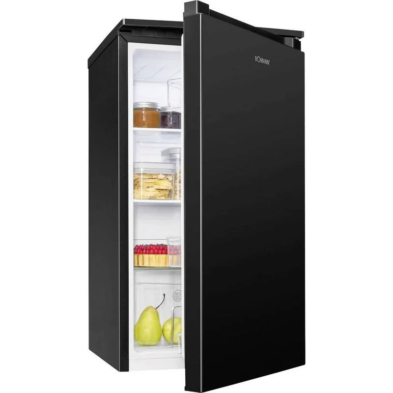 VS 7255 Kühlschrank Vollraumkühler schwarz 45cm E 87L SIEHE TEXT/FOTO