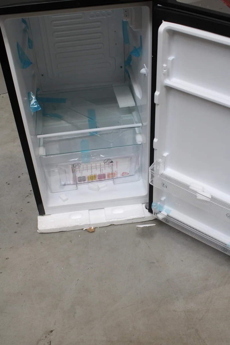 VS 7255 Kühlschrank Vollraumkühler schwarz 45cm E 87L SIEHE TEXT/FOTO