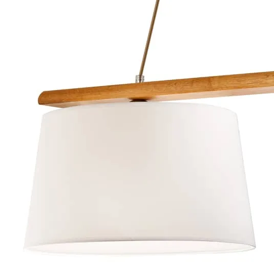 B-Ware Euluna Hängeleuchte Hängeleuchte Lampe Leuchte Sweden zweiflammig eiche rusti492