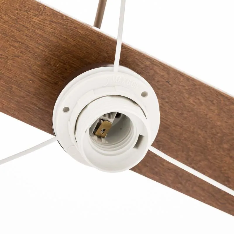 B-Ware Euluna Hängeleuchte Hängeleuchte Lampe Leuchte Sweden zweiflammig eiche rusti492