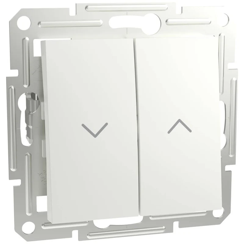 13x B-Ware Schneider Electric EPH1370521D Rolladenschalter Asfora RAL 9003 Weiß 13 STÜCK