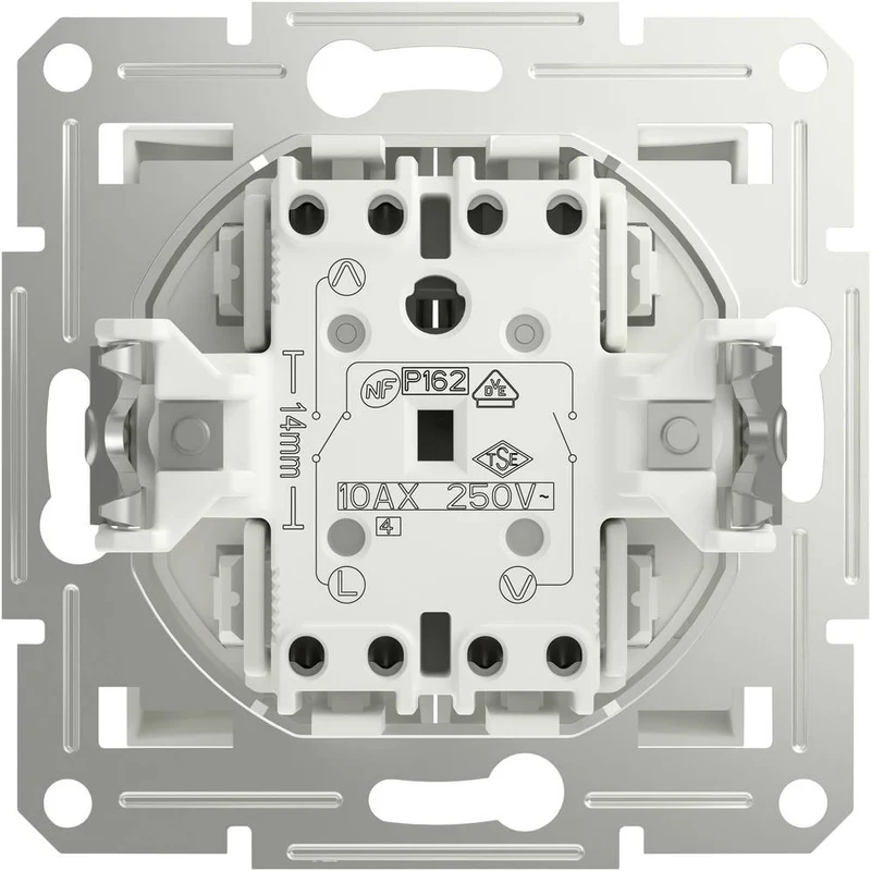 13x B-Ware Schneider Electric EPH1370521D Rolladenschalter Asfora RAL 9003 Weiß 13 STÜCK