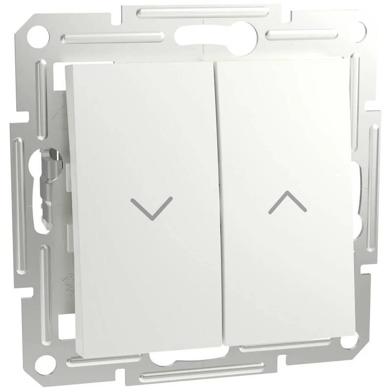 13x B-Ware Schneider Electric EPH1370521D Rolladenschalter Asfora RAL 9003 Weiß 13 STÜCK