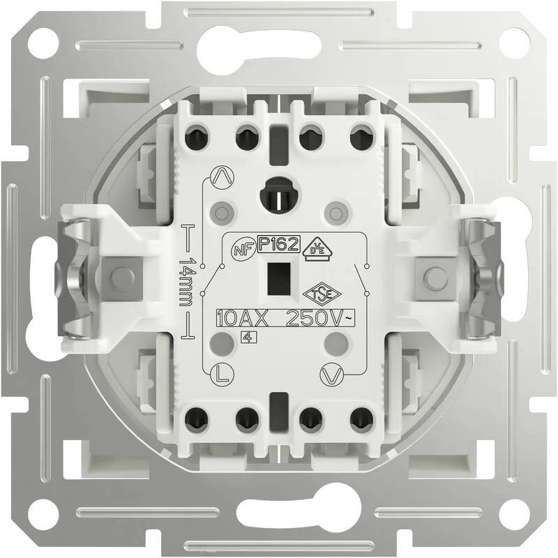 13x B-Ware Schneider Electric EPH1370521D Rolladenschalter Asfora RAL 9003 Weiß 13 STÜCK