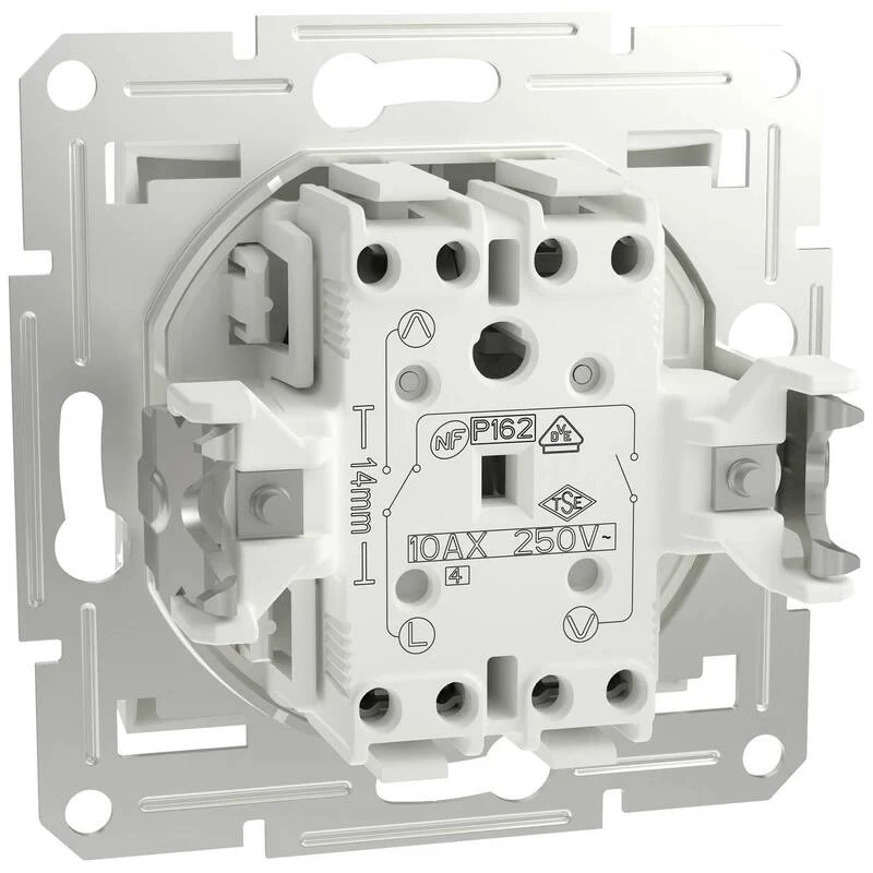13x B-Ware Schneider Electric EPH1370521D Rolladenschalter Asfora RAL 9003 Weiß 13 STÜCK