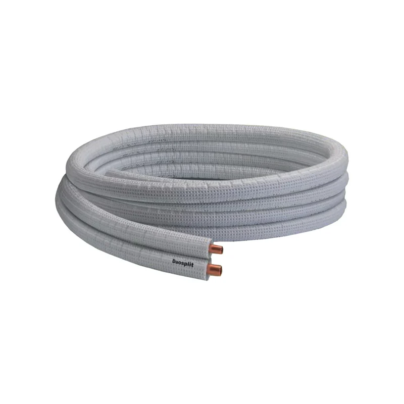 Kupferrohr Twin isoliert 6+12 mm | 25 m Rolle