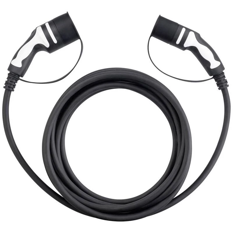 3x B-Ware Sygonix Ladekabel Stromkabel E Auto 7m Typ 2 Außen geeignet schwarz 3 STÜCK