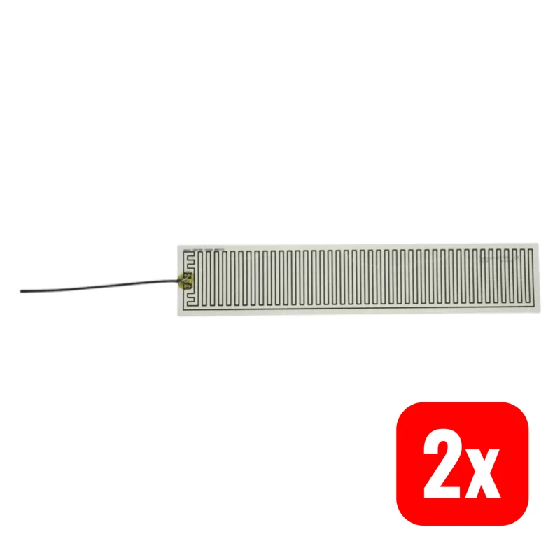 2x B-Ware Thermo TECH Polyester Heizfolie Folie Heizmatte 230V 15W 105X540MM 2 STÜCK