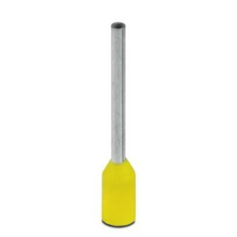 B-Ware 1000x Phoenix Contact Aderendhülsen 0.25 mm² 10 mm teilisoliert Gelb Kabelschuhe