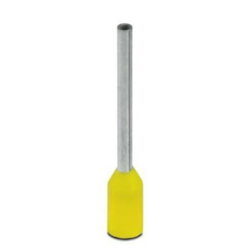 B-Ware 1000x Phoenix Contact Aderendhülsen 0.25 mm² 10 mm teilisoliert Gelb Kabelschuhe