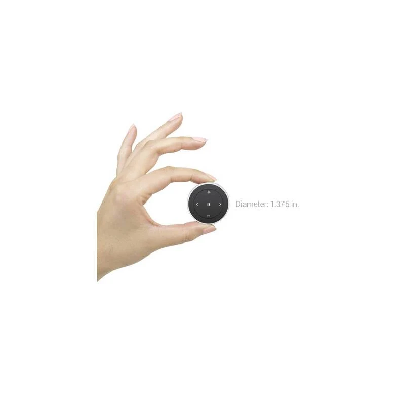 B-Ware Satechi Media Button Bluetooth schwarz Halterung für Musiksteuerung unterwegs
