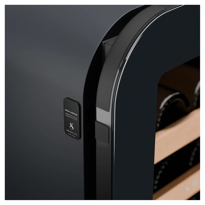 Weinkühlschrank 68 Flaschen Swisscave WLB-320DF-BLACK