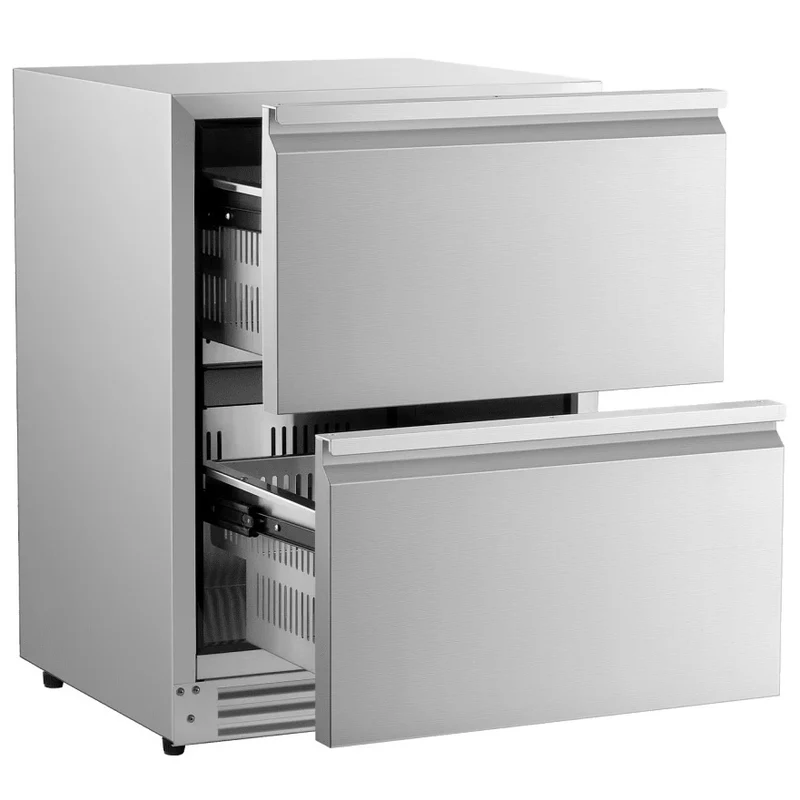 Bier- und Getränkekühlschrank Cavin Outdoor Collection 51D Stainless