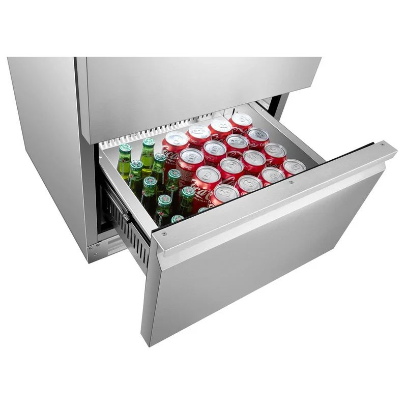 Bier- und Getränkekühlschrank Cavin Outdoor Collection 51D Stainless