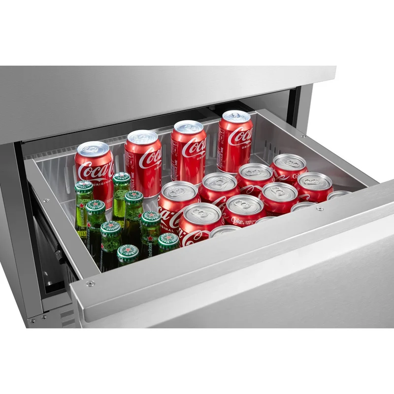 Bier- und Getränkekühlschrank Cavin Outdoor Collection 51D Stainless