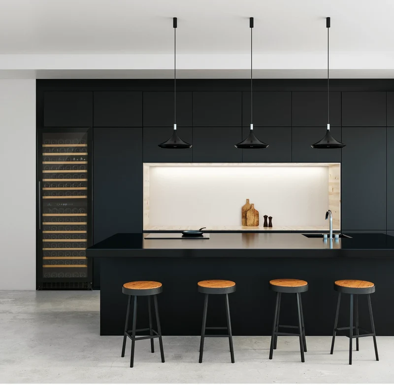 Weinkühlschrank 171 Flaschen Cavecool Affection Onyx CC428DB-1