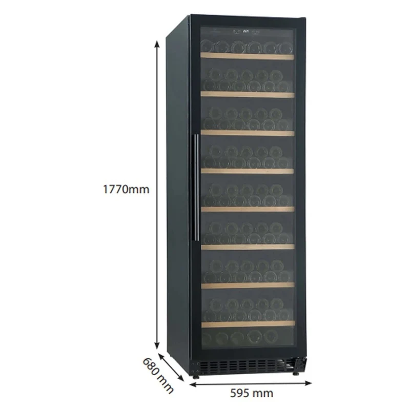 Weinkühlschrank 171 Flaschen Cavecool Affection Onyx - Essential Edition CC428SB-SE