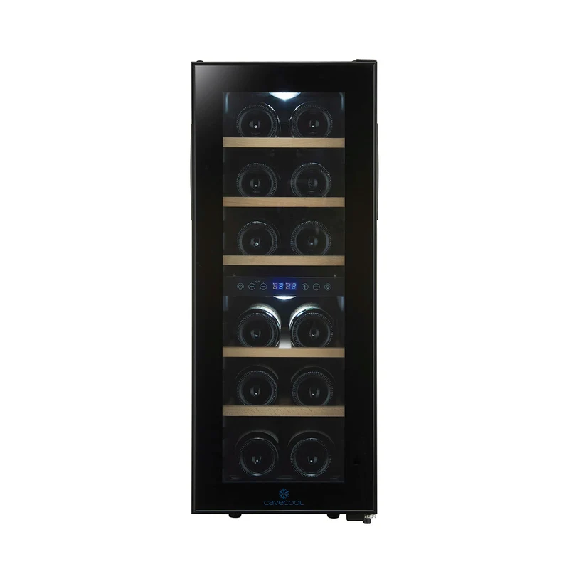 Weinkühlschrank 12 Flaschen Cavecool Joy Larimar CC12DB