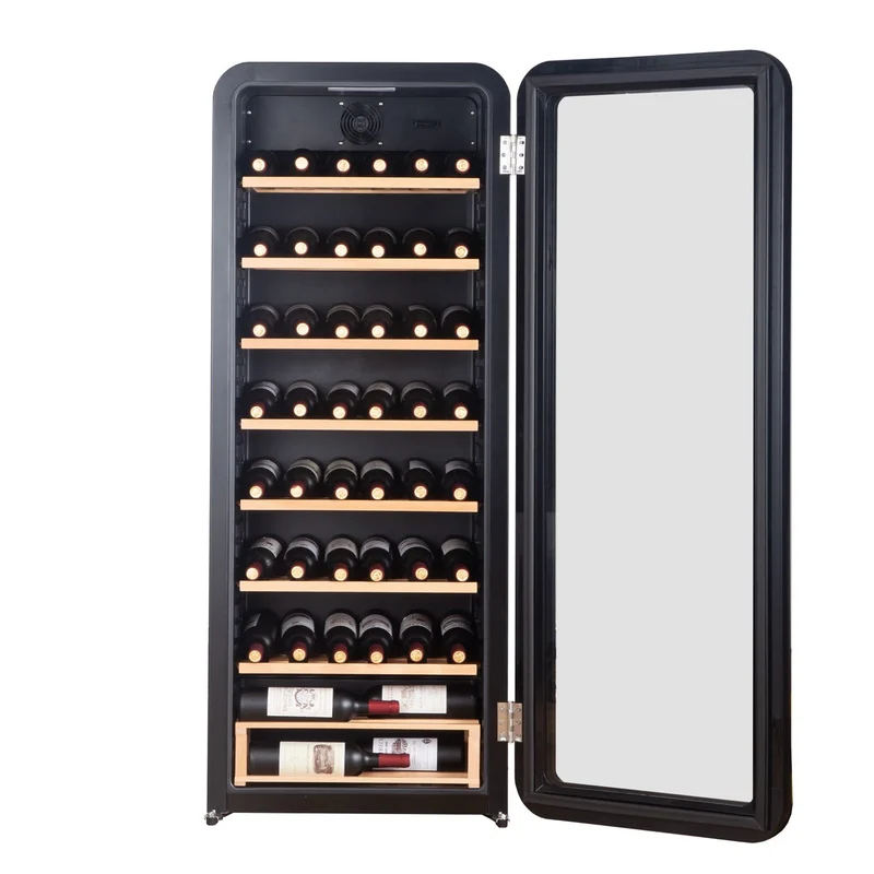 Weinkühlschrank 76 Flaschen Cavecool Retro Halite CC208SB