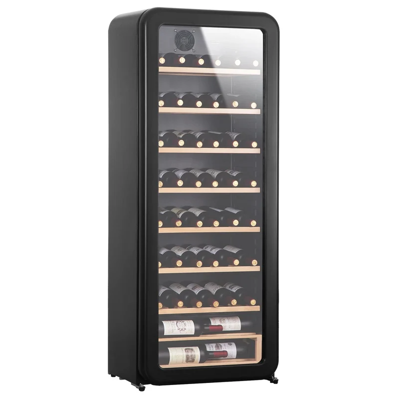 Weinkühlschrank 76 Flaschen Cavecool Retro Halite CC208SB